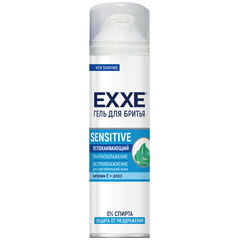 Гель для бритья "EXXE" sensitive 200 мл.(6)
