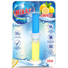 Чистящее средство "WIKKY" стик гелевый лимон 36 мл./12 доз(72)