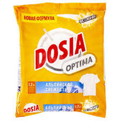 Стиральный порошок "DOSIA" автомат альпийская свежесть 1,2 кг.(15)