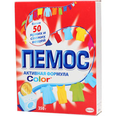 Стиральный порошок "ПЕМОС" автомат колор 350 гр.(22)
