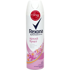 Дезодорант спрей антиперспирант "REXONA" яркий букет 150 мл./скидки не действуют/(6)