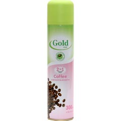 Освежитель воздуха "GOLD WIND" кофе 300 мл.(12)