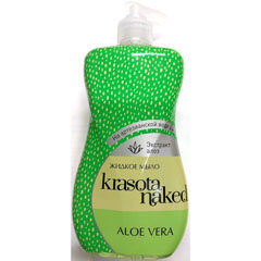 Мыло жидкое "KRASOTA NAKED" aloe vera 500 мл.(10)