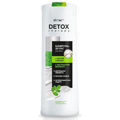 Шампунь "DETOX THERAPY" детокс с белой глиной и экстрактом Моринги 500 мл.(20)