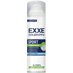 Пена для бритья "EXXE" sport energy/тонизирующая 200 мл.(6)