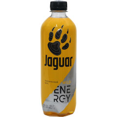 Напиток энергетический "JAGUAR  WILD"  желтый газированный безалкогольный вкус тропических фруктов  ПЭТ 0,47 л.(12)