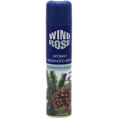 Освежитель воздуха "WIND ROSE" аромат хвойного леса 300 мл./скидки не действуют/(12)