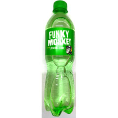 Напиток "FUNKY MONKEY" Лимон-лайм газированный безалкогольный ПЭТ 0,5 л.(12)
