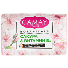 Мыло туалетное "CAMAY" сакура & витамин В3 85 гр.(48)