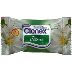 Мыло туалетное "CLONEX" jasmine/жасмин 100 гр./скидки не действуют/(72)