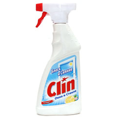 Моющее средство для стекол "CLIN" лимон 500 мл.(6)