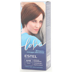 Краска для волос "ESTEL LOVE" 6/43 коньяк 1 шт.(10)