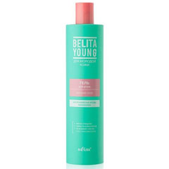 Гель для душа "BIELITA YOUNG" Мягкий уход 400 мл.(19)