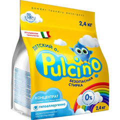 Стиральный порошок "PULCINO" автомат для детского 2,4 кг./скидки не действуют/(6)