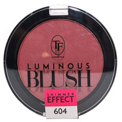 Румяна "TF LUMINOUS BLUSH" TBL-06 тон 604 пудровая с шиммер эффектом пепельный розовый 1 шт.(12)