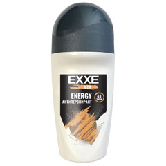 Дезодорант ролик антиперспирант "EXXE MEN" energy мужской 50 мл./скидки не действуют/(12)