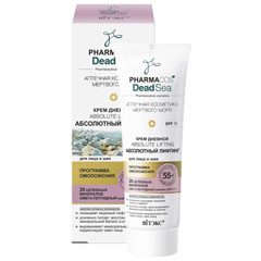 Крем "ВIТЭКС PHARMACOS DS" дневной absolute lifting 55+ для лица и шеи SPF15 50 мл.(14)