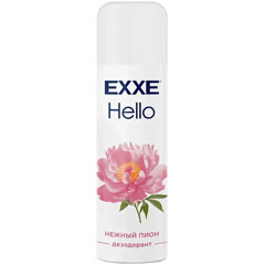 Дезодорант спрей "EXXE" Hello нежный пион женский 150 мл.(12)