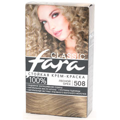 Краска для волос "FARA CLASSIC" 508 лесной орех 1 шт./скидки не действуют/(15)