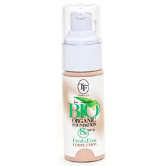 Крем тональный "TF BIO ORGANIC FOUNDATION" TW-13 тон 02 натуральный бежевый 1 шт.(12)