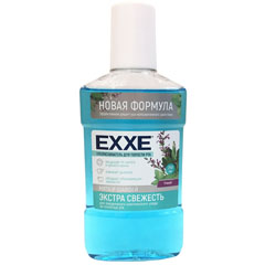 Ополаскиватель полости рта "EXXE" экстра свежесть голубой 250 мл.(12)