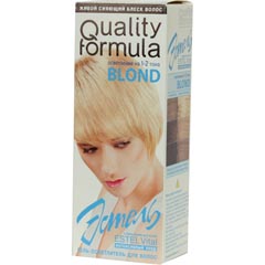 Краска-гель для волос "ESTEL QUALITY COLOR ЦВЕТЕЛЬ BLOND" осветлитель на 1 - 2 тона 1 шт.(20)