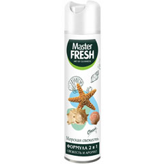 Освежитель воздуха "MASTER FRESH" Classic морская свежесть 300 мл.(24)
