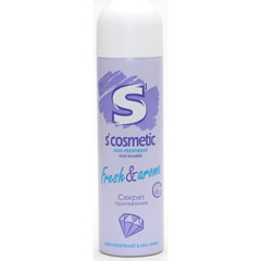 Дезодорант спрей антиперспирант "S`COSMETIC" fresh & aroma 145 мл./скидки не действуют/(24)