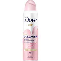 Дезодорант спрей антиперспирант "DOVE" pro-collagen 150 мл./скидки не действуют/(6)