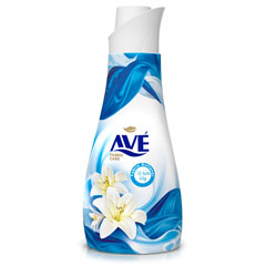 Кондиционер для белья "AVE" White Lily/голубой мягкие духи 1000 мл.(12)