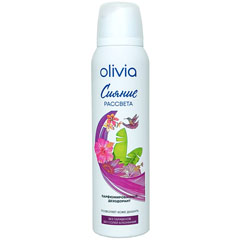 Дезодорант спрей "OLIVIA" Cияние рассвета женский 150 мл.(12)