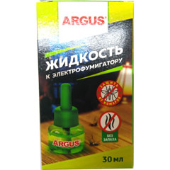 Средство от насекомых "ARGUS" жидкость от комаров б/запаха 30 ночей 30 мл.(24)