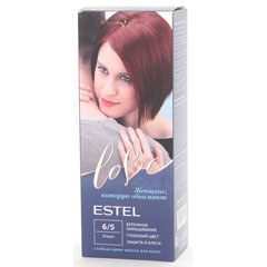Краска для волос "ESTEL LOVE" 6/5 бордо 1 шт.(10)
