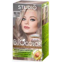 Краска для волос "BIOCOLOR" тон 90,105 пепельный блондин 1 шт./скидки не действуют/(12)
