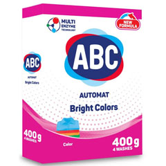 Стиральный порошок "ABC" колор для цветного белья 400 гр.(18)