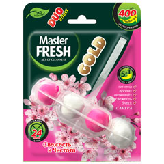 Чистящее средство "MASTER FRESH" Gold подвесной блок 5 в 1 сакура 1 шт./скидки не действуют/(24)