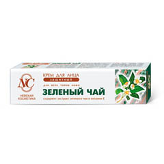 Крем "ЗЕЛЕНЫЙ ЧАЙ" защитный 40 мл.(36)