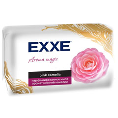 Мыло туалетное "EXXE" парфюмированное аромат нежной камелии 140 гр.(24)