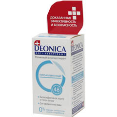 Дезодорант ролик антиперспирант "DEONICA" гипоаллергенный 45 мл./11-492//скидки не действуют/(6)