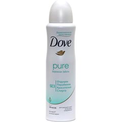 Дезодорант спрей антиперспирант "DOVE" бережная забота 150 мл.(6)