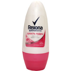 Дезодорант ролик антиперспирант "REXONA" сухость пудры 50 мл.(6)