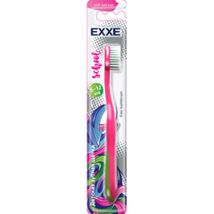 Зубная щетка "EXXE" джунгли детская от 6-12 лет мягкая 1 шт.(48)