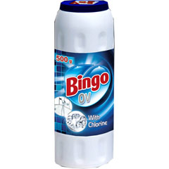 Чистящее средство "BINGO" хлор 500 гр.(10)