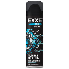 Пена для бритья "EXXE MEN" fresh/ледяная свежесть тонизирующая 200 мл.(6)