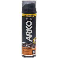 Гель для бритья "ARKO" 2 в 1 energy 200 мл.(24)