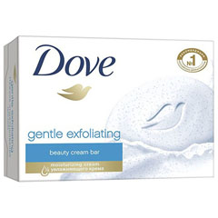 Мыло туалетное "DOVE EXFOLLACION SUAVE" крем мягкое отшелушивание 135 гр.(48)