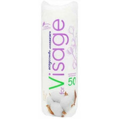 Подушечки косметические "НОВЫЕ ГОРИЗОНТЫ" for visage 50 шт.(48)