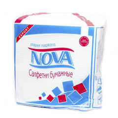 Салфетки бумажные "ПЕНЗА NOVA" белые 50 шт.(70)