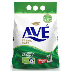 Стиральный порошок "AVE" автомат для всех видов тканей 1,5 кг.(8)