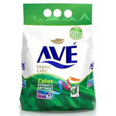 Стиральный порошок "AVE" автомат для цветного белья 1,5 кг.(8)